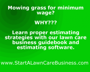 Mowing Grass for Minimum Wage - Make More Money
